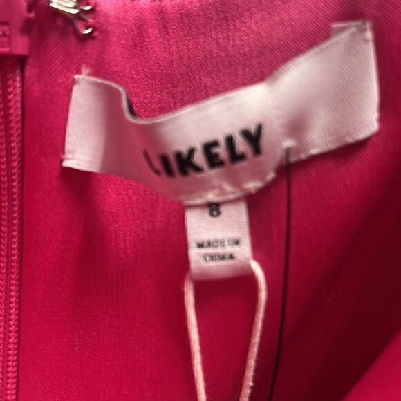Likely Pink Monaco Short Cocktail Dress NWT - Picture 6 of 7